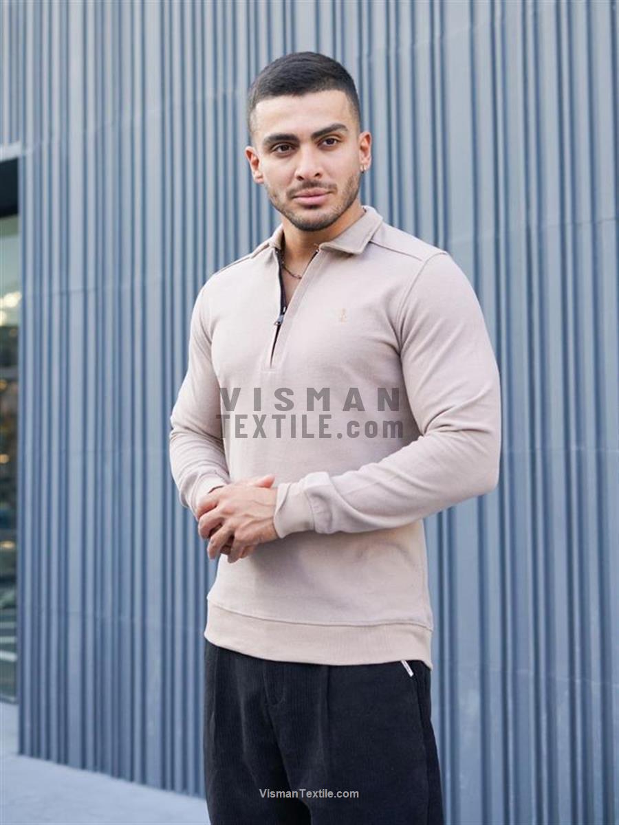 بلوز نیم زیپ یقه کشویی سلانیک