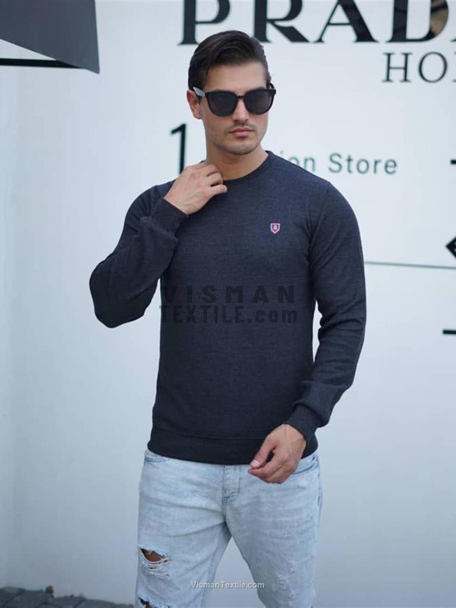 یقه گرد اسپرت کبریتی