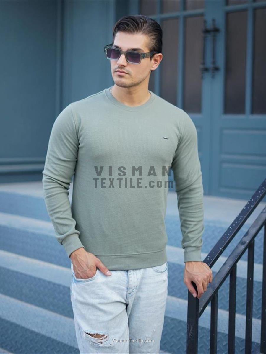 یقه گرد ژاکارد