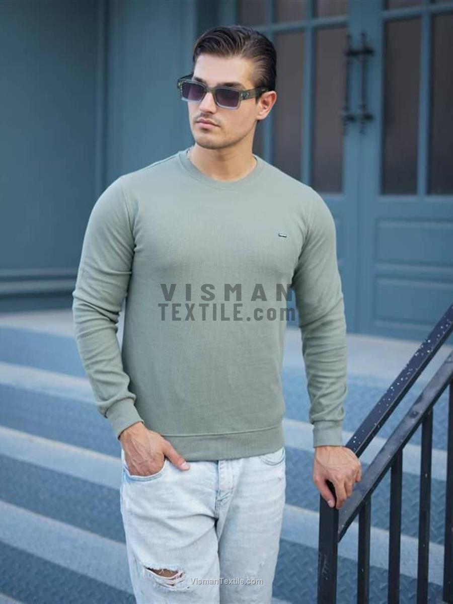 یقه گرد ژاکارد