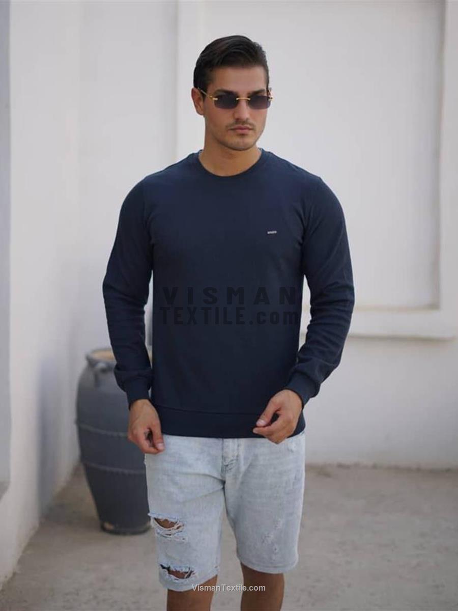 یقه گرد کبریتی پنبه