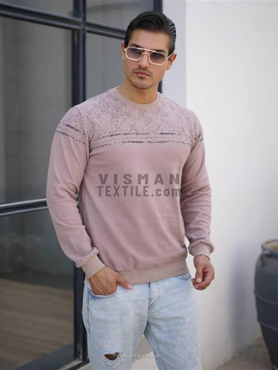 یقه گرد سلانیک چاپی